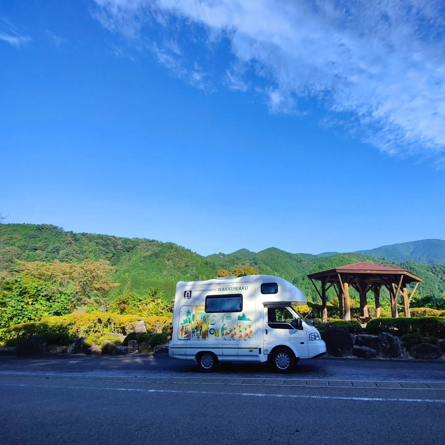 伊勢志摩でキャンピングカーで自由に開運旅を満喫！！