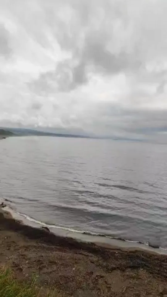 北海道江差町　滝瀬海岸シラフラへ