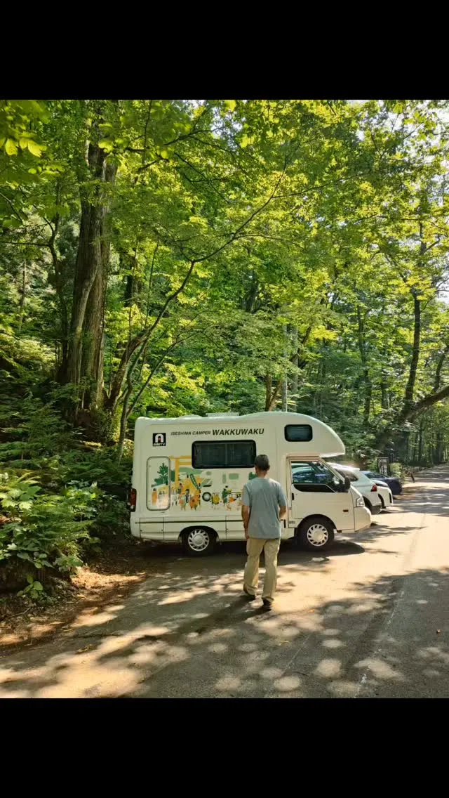 【キャンピングカーで帰省旅の途中】